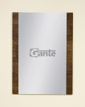 Lustro łazienkowe 60x80 cm antyczne drewno Fokus